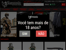 Tablet Screenshot of casamatatg.com.br
